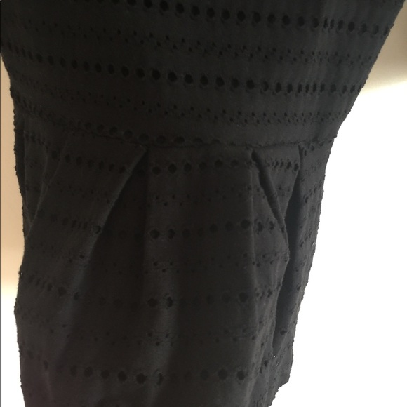 Eight Sixty Black Peplum Top size Small Never Worn - Picture 4 of 5